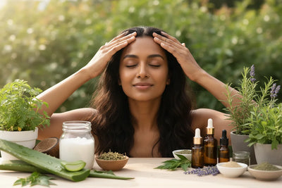 स्कैल्प के खिंचाव को कैसे कम करें: 4 प्राकृतिक उपाय