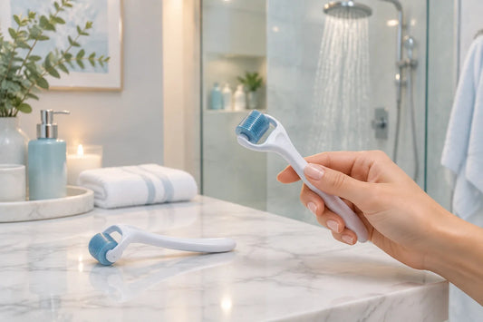 Showering Safe After a Derma Roller