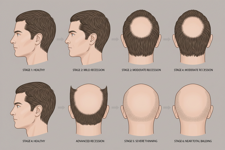 Male Pattern Baldness: Causes, Stages and Full Treatment Guide – Traya