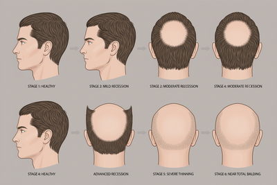 Male Pattern Baldness: Causes, Stages & Treatment Guide