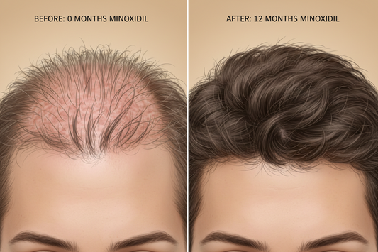 Minoxidil Results After 1 Year 