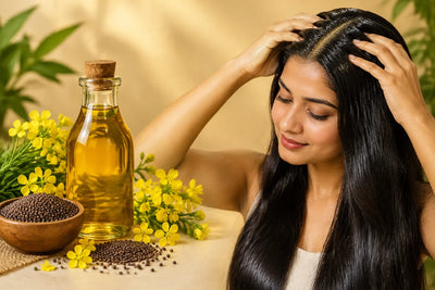 Mustard Oil Hair Massage Benefits for Hair Growth and Scalp Health