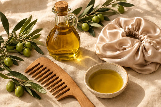 Olive Oil Overnight Hair Treatment
