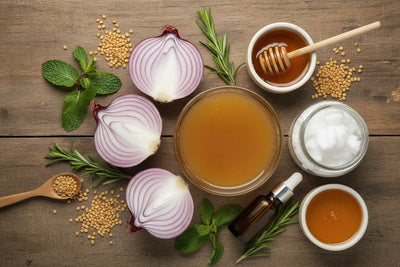 Onion Juice Hair Mask Recipes at Home