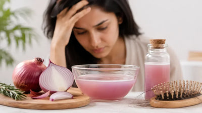 Onion Juice for Stress-Related Hair Loss