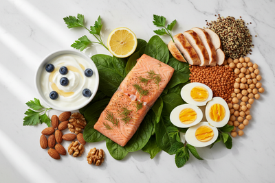 6 Best Protein-Rich Foods For Hair Growth