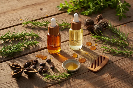 Rosemary Oil and Castor Oil Combination