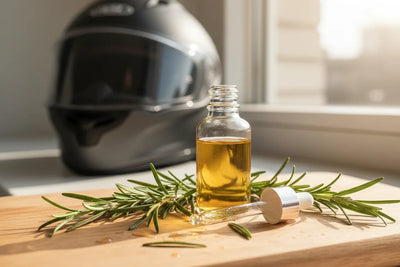 Rosemary Oil for Helmet Hair (Sweat & Friction Hair Loss)