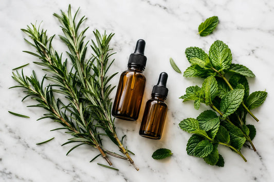 Rosemary Oil vs Peppermint Oil