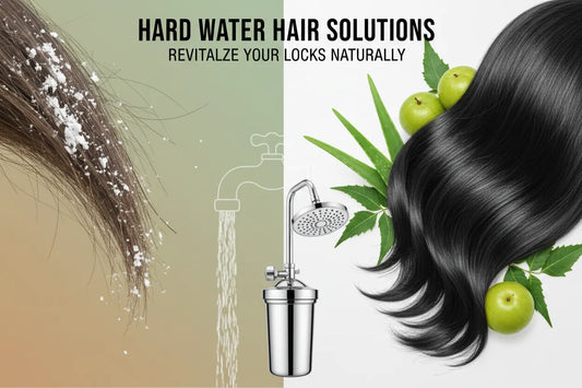 Solutions for hair fall caused by hard water exposure