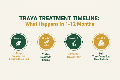 Traya Treatment Timeline: What Happens in 1–12 Months