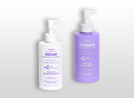Damage Repair Combo: Hydrate Damage Repair Shampoo, Damage Repair Conditioner | Sulphate and Paraben-free