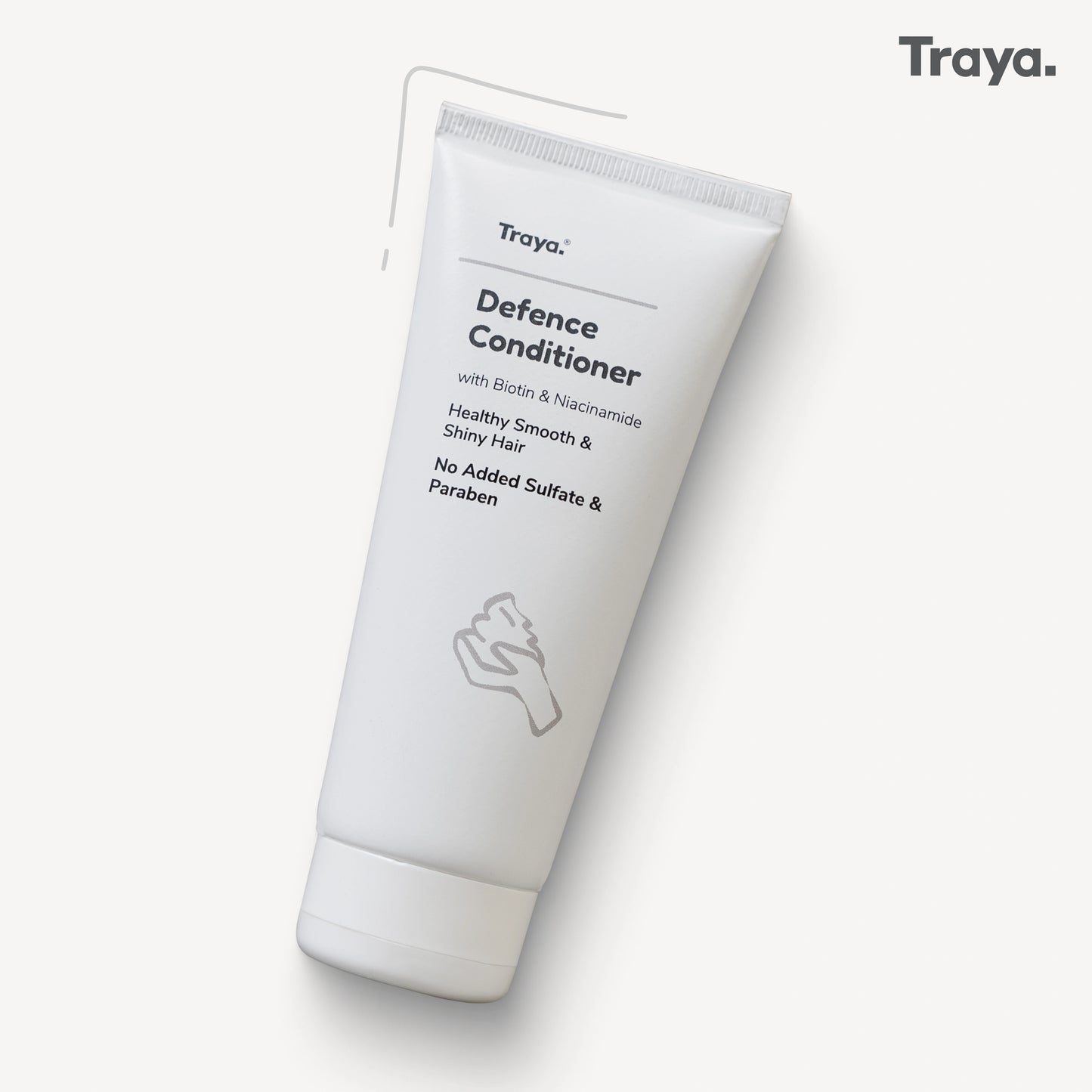 Traya Defence Conditioner with Biotin & Niacinamide | Mild Formula, Safe for daily use | 100g