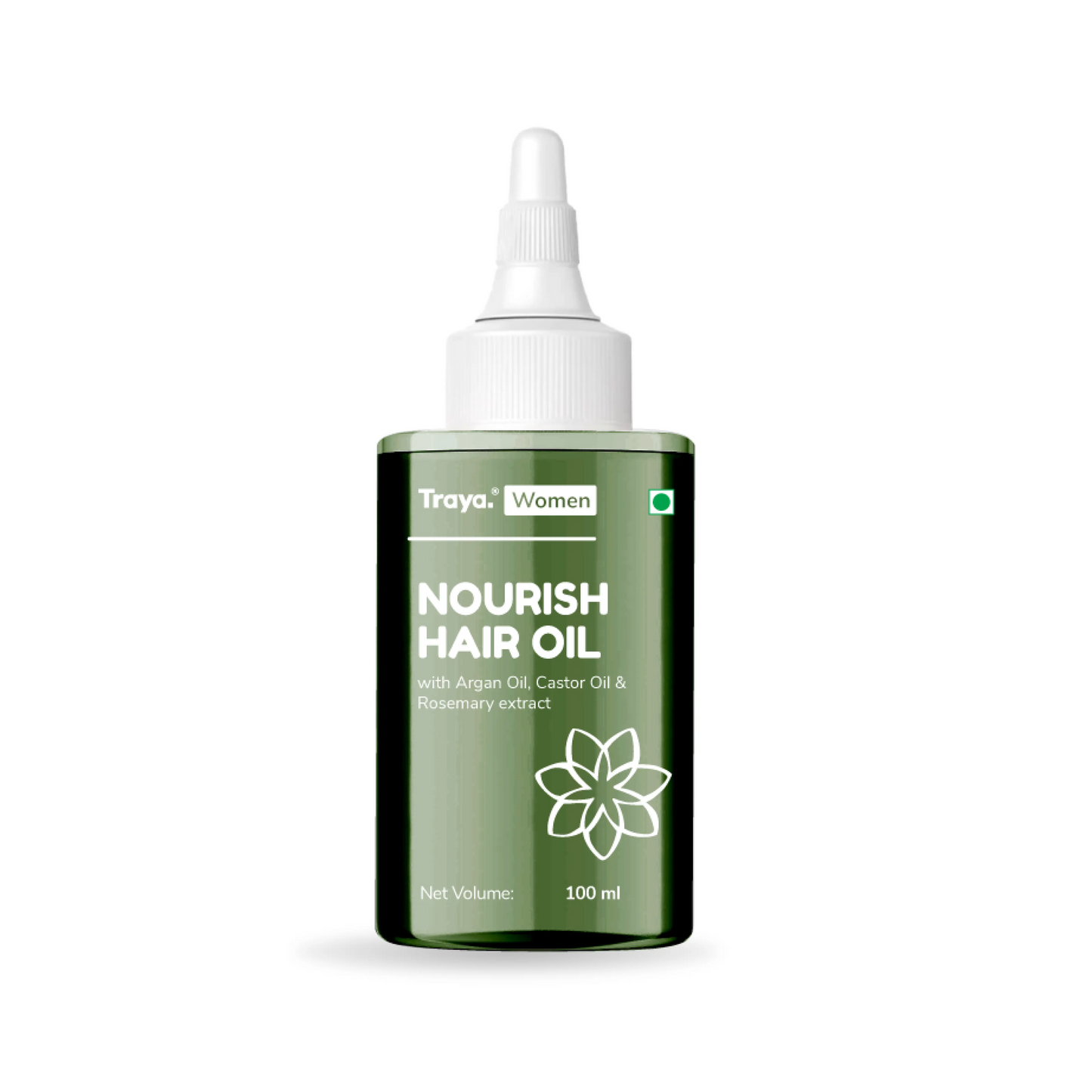 Nourish Hair Oil | Suitable for all hair types ( 100ml)  | With Argan Oil, Castor Oil, Rosemary Extract