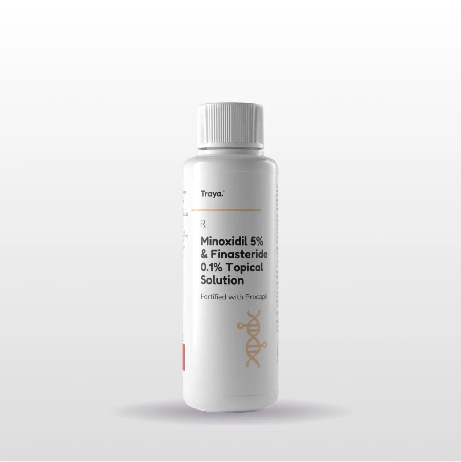 Traya Minoxidil 5% Hair Growth Serum 60ml bottle