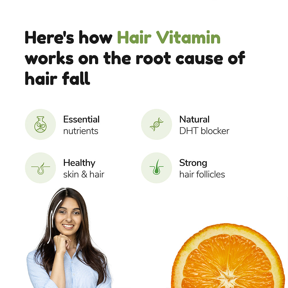 VedoMax Maximum Hair Vitamins, Hair Growth, Volume, Faster, Effective  Result, Reduces Hair fall with DHT Blocker, Biotin, Magical Hair Vitamin  Tablets, Hair max hair vitamins