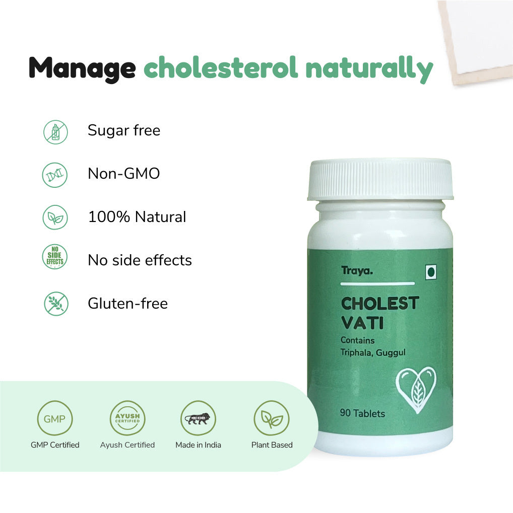 Cholest Vati: Natural Metabolic Booster for Lowering Cholesterol