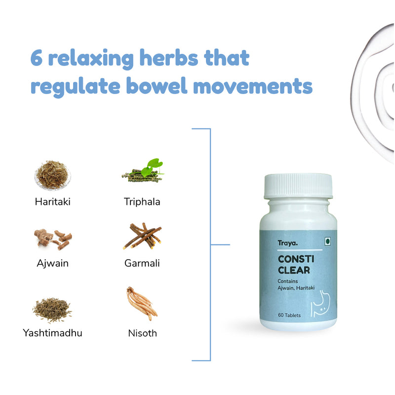 Consti Clear for improved bowel movement