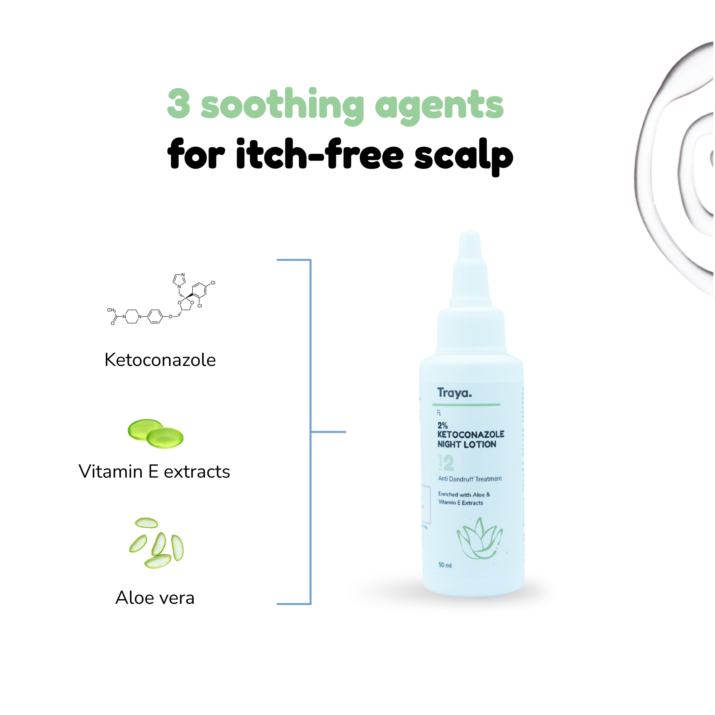 AntiDandruff Night Lotion Traya