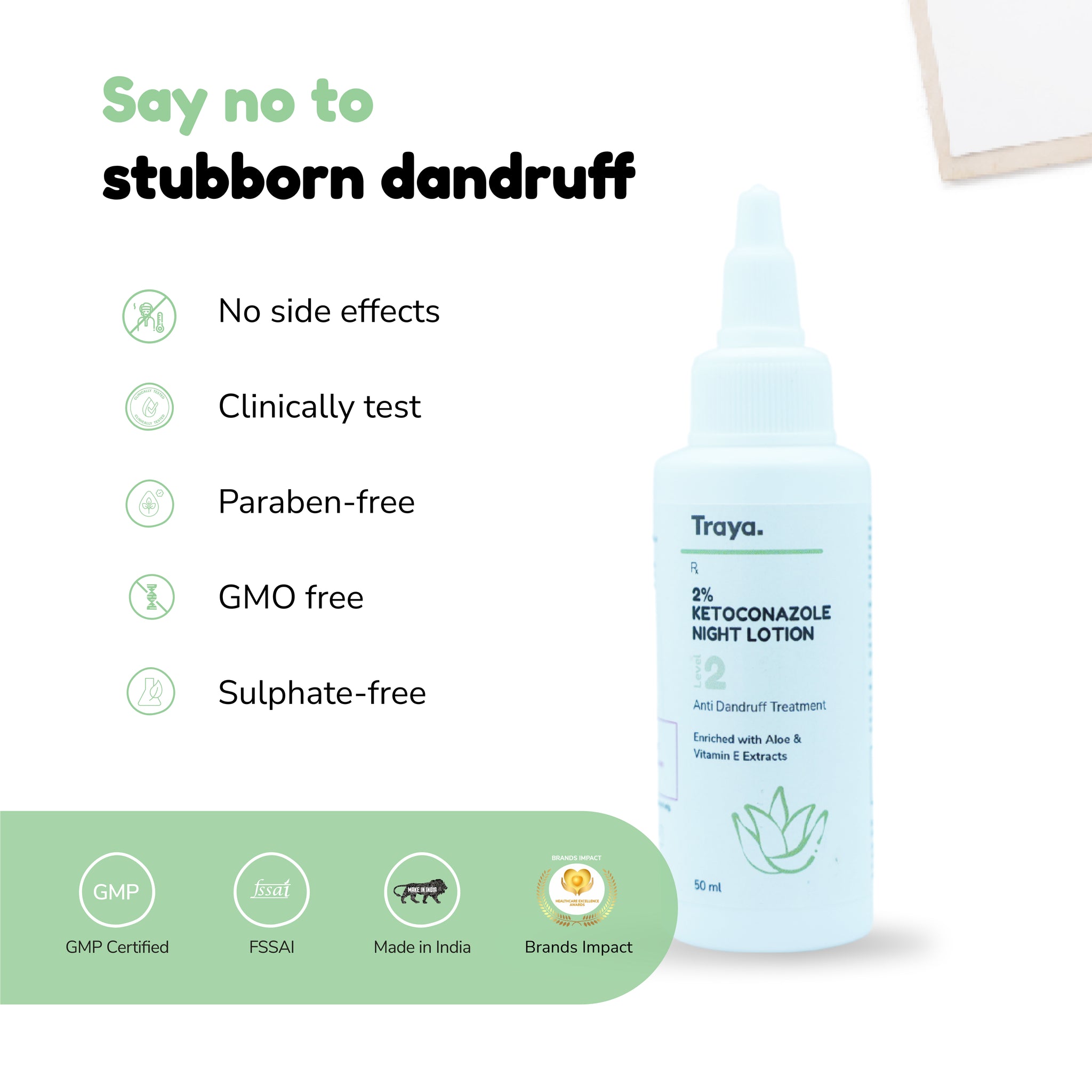 AntiDandruff Night Lotion Traya