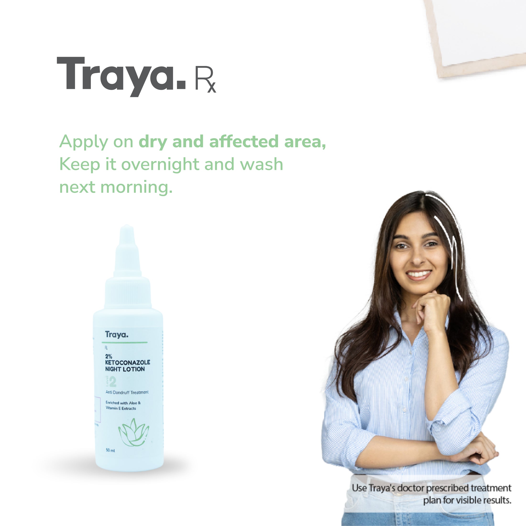 AntiDandruff Night Lotion Traya