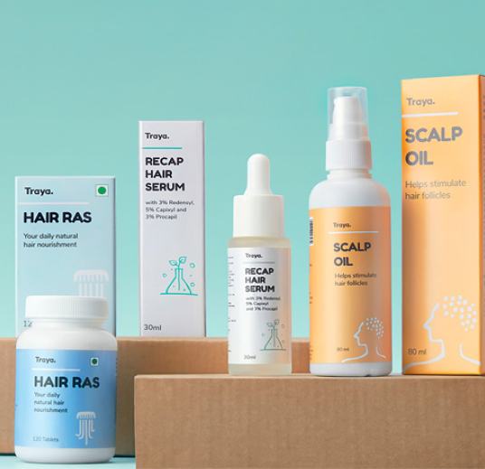 Hair Fall Kit Hair loss Kit | Hair fall Control | Traya Health