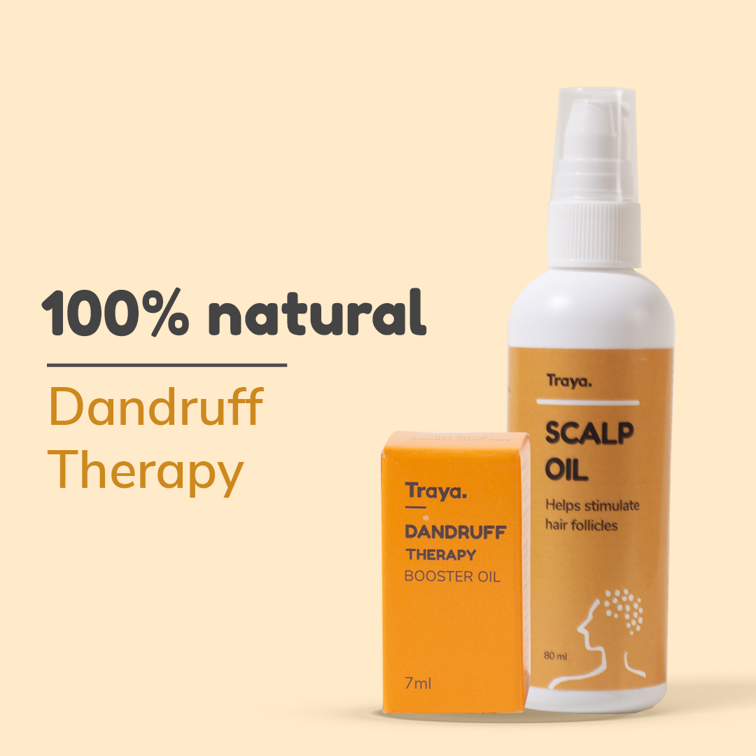Scalp Oil with Dandruff Therapy Booster Shots | Contains ORPL and Bergamot