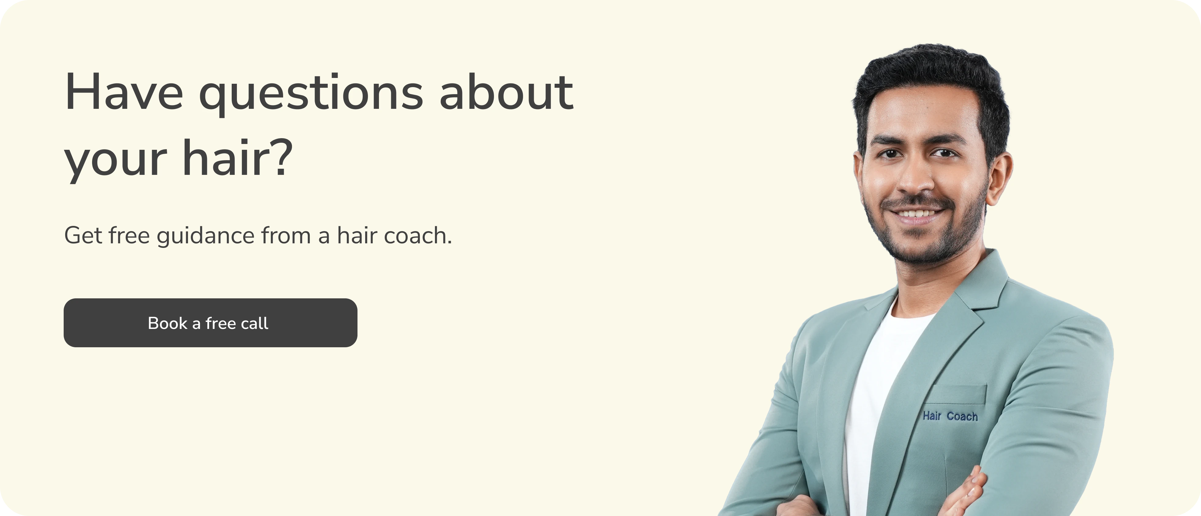 Have questions about your hair? Book a free call with a hair coach.